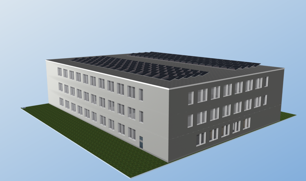 NWG Neubau Laborgebäude mit 46 Tiefenbohrungen bei 140m erdreichgekoppelt