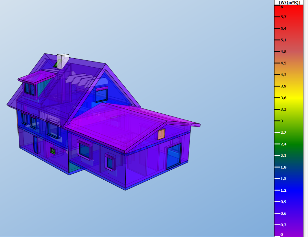 U- Werte nach Sanierung